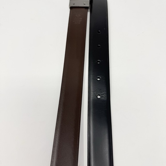 Fossil Men's Reversible Black/Brown Leather Belt for Men Sz 40 - Picture 5 of 6